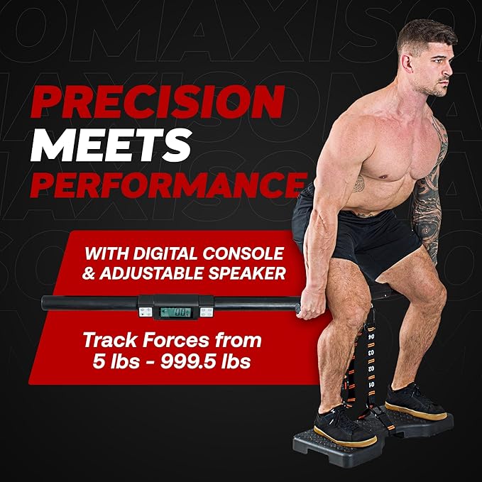 Dragon Door - Isomax Training Equipment, Barbell With Digital Force Generation Meter, Handgrip for At Home Workouts, Isometric Exercise Equipment and All-in-One Workout Machine