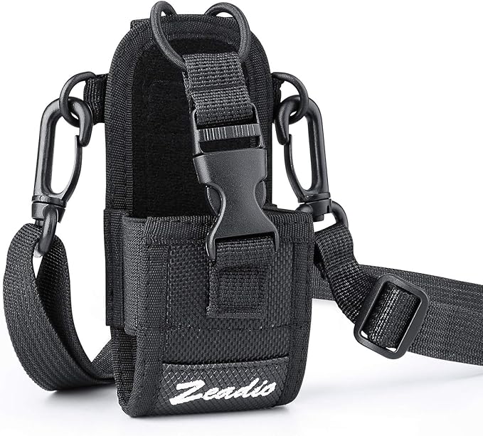 Zeadio Versatile Two-Way Radio Case, Universal Durable Holster Pouch Case Holder for Two-Way Radio Walkie Talkies (ZNC-D, Pack of 1)