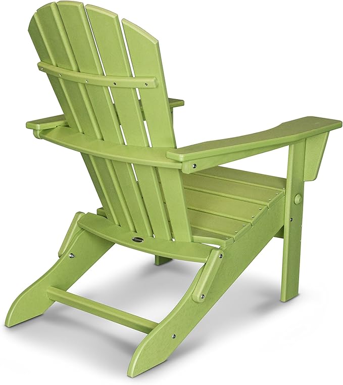 POLYWOOD® Palm Coast Folding Adirondack in Lime