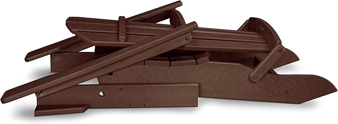 POLYWOOD® Palm Coast Folding Adirondack in Mahogany