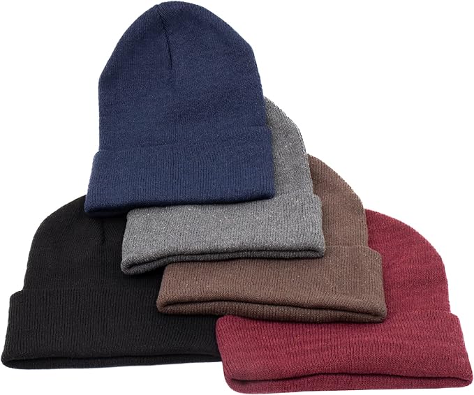 Moda West 72-Pack Gloves, Scarves, and Beanies - Bulk 24 Glove Pairs, 24 Scarves, 24 Beanies - Bulk Supplies for Cold Weather, Emergencies, Homeless, Charity