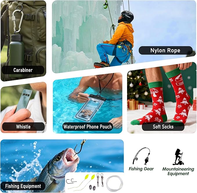 Survival Kit, Christmas Gifts For Teens, Christmas Gifts For Teen Boys, Husband, Boyfriend, Mens Gifts, Camper, Hunter, Outdoor, Camping, Hunting, Adventure