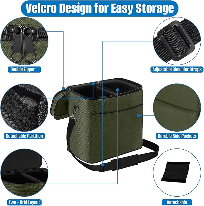 SIRUITON Mini Fuel Cylinder Storage Bag, Refillable Propane cylinder 1 LB Tank Cover, Small Propane Tanks Bag, 600D Oxford Fabric, fuel keg refillable propane tank Bag, for Outdoor Camping, cooking