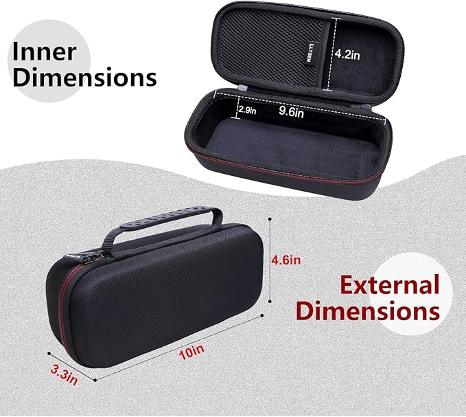 LTGEM Case Compatible with Midland ER310/ ER210/ ER300 Emergency Crank Weather Radio, Case Only