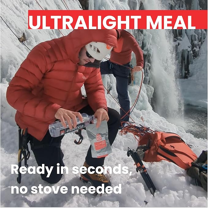RecPak Performance Ultralight Instant Meals For Your Next Adventure | 700 Cal 42g Protein I Coffee (3-Pack)