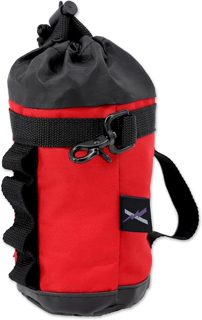 Lightning X Fire Rescue Personal Escape Rope Bag Bail Out Kit w/ 40' x 8mm Rope & Carabiner NFPA