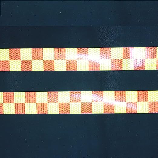 Reflective Tape 2 Inch x 168 Feet, Outdoor Waterproof High Visibility Warning Reflector, Night Safety Stickers for Bicycles