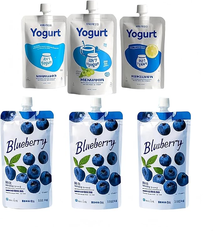 Custom Print Reusable Drink Bags(Min order 1000 pcs), Personalized Drink Pouches, Stand up Spout Plastic Flask Pouch for Juice Milk Brewing Storaging Liquid Packaging（Exclude Shipping Fee）