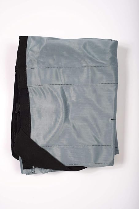 Patient Aid Portable Stretcher and Gurney with 4 Padded Lifting Straps, 35" x 39" Emergency Lift Transfer Sheet with 600 lbs Weight Capacity, Gurney Stretcher for Lifting Persons, Pets, and More