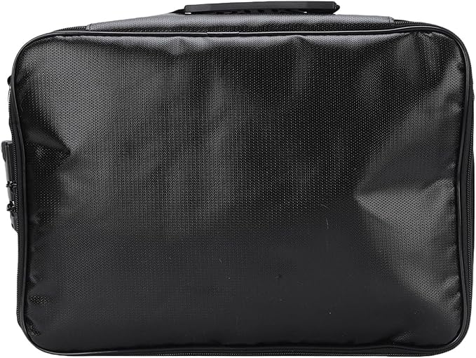 Walfront Document Lock Water Proof Safe Case Fireproof File Bag for Important Documents Passports Money and Valuables