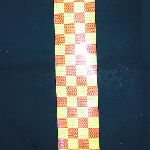 Reflective Tape 4 Inch x 68 Feet, Outdoor Waterproof High Visibility Adhesive Stickers, HGH Intensity Strips for Vehicles