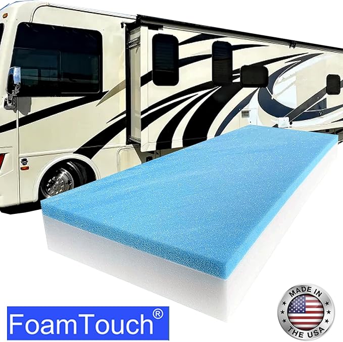 FoamTouch 4" Gel-Memory-Foam-Mattress No Cover