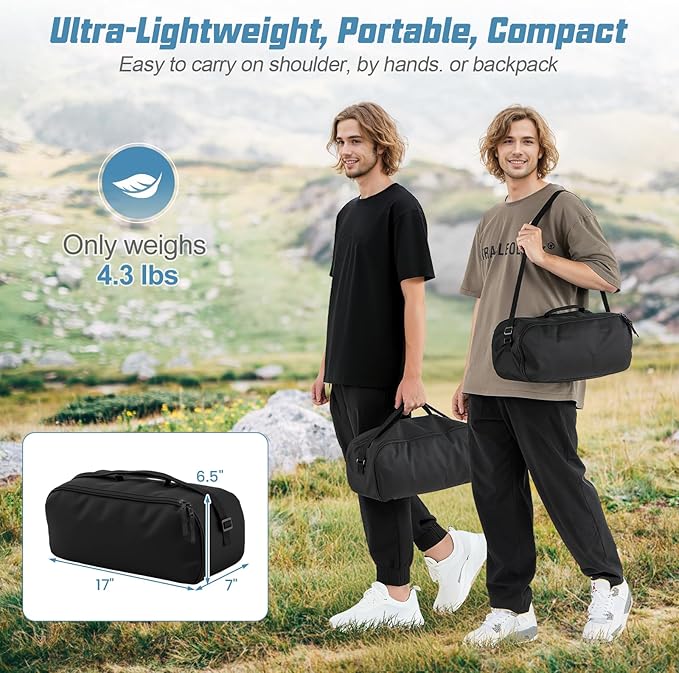 GYMAX Ultralight Camping Cot for Adults, Portable Folding Camping Bed w/Side Pocket, Carry Bag, Compact Sleeping Cot for Outdoor Backpacking Travel Hiking Home Beach, Supports 330 LBS (2)