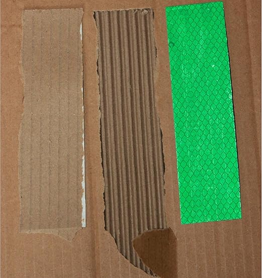Non Fading Green Reflective Stickers 1 inch X 6 inch, Outdoor Waterproof High Visibility Warning Safety Adhesive Reflector Tape (100 Pcs)