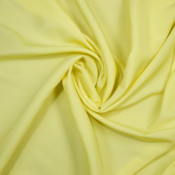 Gee Di Moda Round Tablecloth - 70 Inch Yellow Round Table Cloth for 24 to 48 Inch Round Tables - Heavy Duty Washable Fabric - for Buffet Table, Holiday Party, Dinner, Wedding & Baby Shower