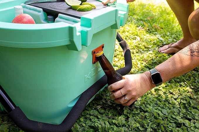 Bote Kula Hard Shell MAGNEPod Compatible Cooler Travel Handle Rubber Closure Gatorshell Construction Strong Insulation 10 Gallon Capacity Portable Fishing Seat Multiple Colors