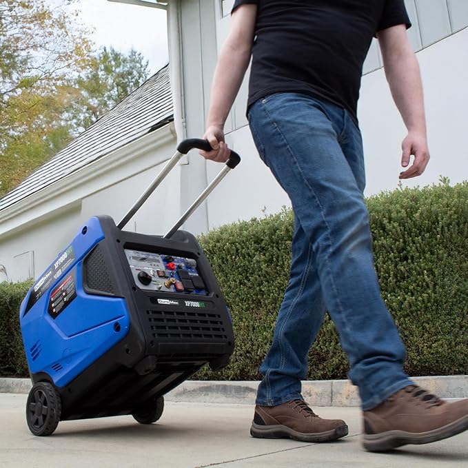 DuroMax XP7000iHT 7,000-Watt Portable Tri Fuel Inverter Generator