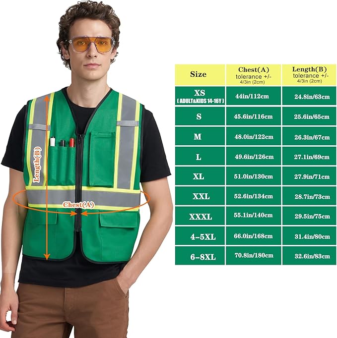 A-KSAFETY Custom High Visibility Reflective Safety Vest with logo