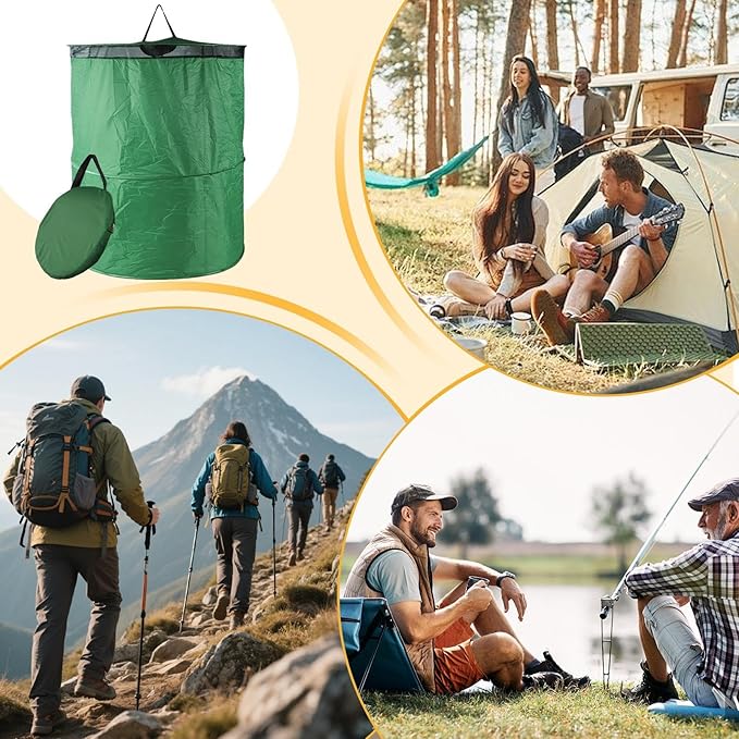 Portable Privacy Tent - Camping Toilet Shelter, Foldable Changing Room | Outdoor Bathroom Tent with Carry Bag, Large Camping Privacy Tents for Travel Beach Camp Hiking Recreation Adventure