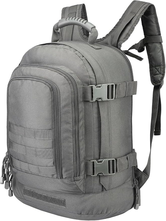 HYKING Large Tactical Expandable Backpack 39L-64L Military Bug Out Bag With Waist Strap