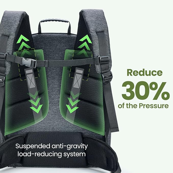 Pecute Cat Backpack Carrier, 30% Energy Saving Cat Backpack for Small Dogs, Cat Carrier Backpack for Puppy Kitty, Foldable Ergonomic Design Cat Backpack Travel Hiking Vet Outdoor