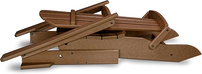 POLYWOOD® Palm Coast Folding Adirondack in Teak