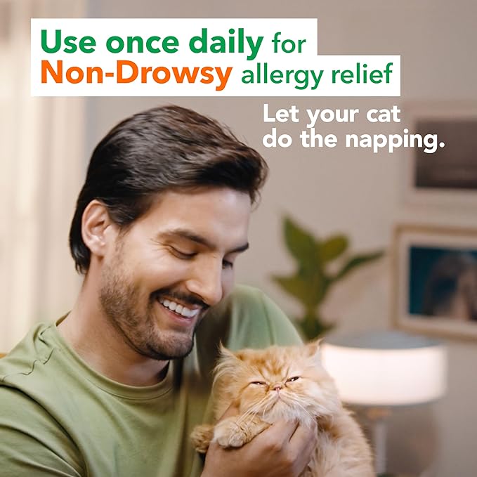 Flonase Allergy Relief Nasal Spray, 24-Hour Non-Drowsy Multi-Symptom Relief 144 Sprays, Bonus Pack of Tissues