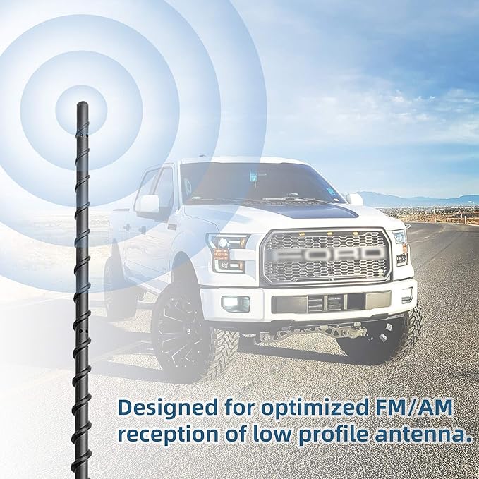 VOFONO 13 Inch Antenna Compatible with F150 2009-2025, 2017-2025 F-250 F-350, Ford Truck Accessories, Car Radio Antenna