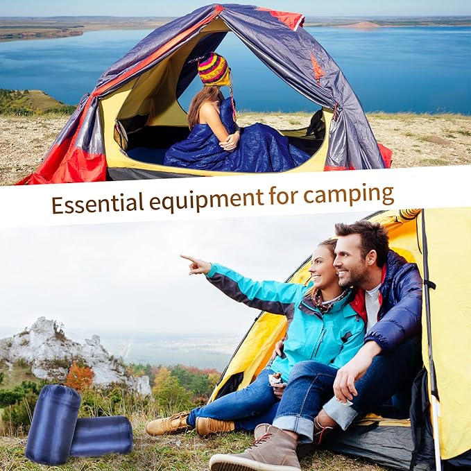 Macarrie 10 Pcs Bulk Sleeping Bags for Homeless Donation Shelter Adults 0 Degree Waterproof Sleeping Bags with Compression Sack for Cold Weather Emergency Hiking Camping Warm