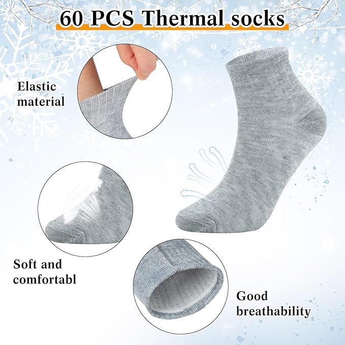 180 Pcs Homeless Care Package Supplies Bulk Winter Emergency Thermal Blankets Warm Socks Touchscreen Gloves Space Blanket Survival for Cold Weather Outdoor for Men Women(Classic Colors)