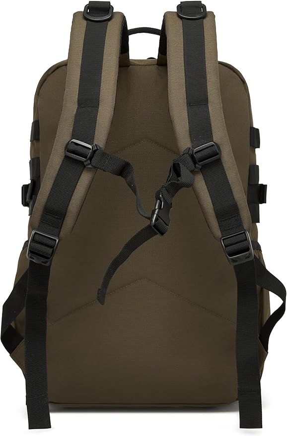 Wotony Military Tactical Backpack for Men Waterproof Daypack 3 Day Assault Pack Molle Bag with Water Bottle Holder