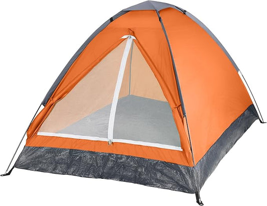 2-Person Dome Tent – Easy Set Up Shelter with Rain Fly and Carrying Bag for Camping