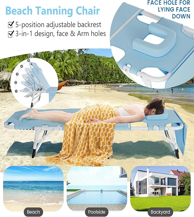 ABORON Heavy-Duty Folding Guest Bed for Adults, 500lb Capacity, Portable Extra Cot with 1202D Double Layer, Ideal for Indoor Guest Stays & Temporary Home Use