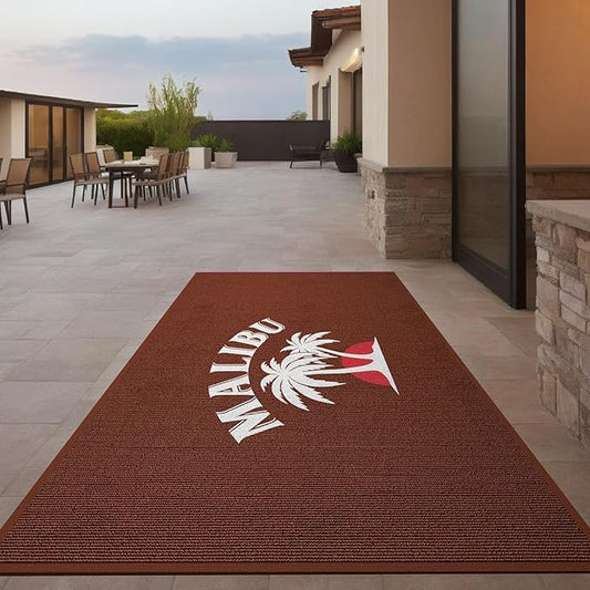 Custom Doormat Floor Mat Entryway Area Rug Welcome Carpet for Business Home Indoor/Outdoor Non Slip Washable Waterproof Durable