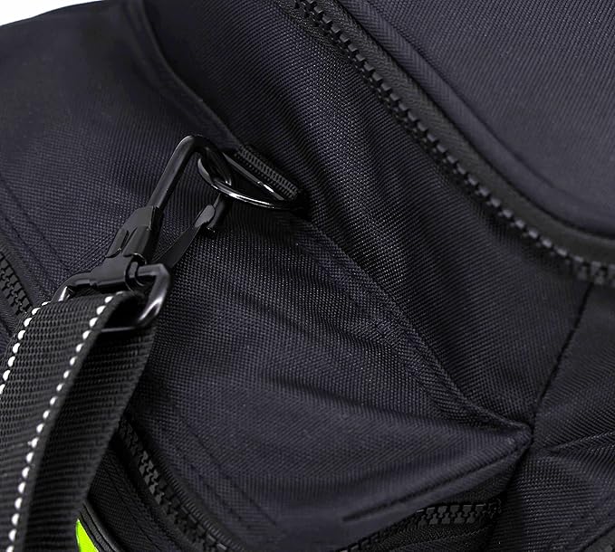 Lightning X Products Lightning X Mid-Sized First Responder EMT Bag | LXMB25 Fully Stocked w/ 240+ Aid, EMS & Trauma Supplies - Black