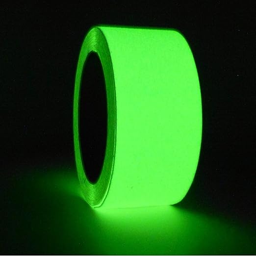 GGR Supplies T.R.U. NST-20 Non-Skid Tape 60 ft. Length Safety Way 60 Grit Anti Slip Traction Tape 32 Mil No Slip (4 in. x 60 ft. (100mm Wide), Luminous)