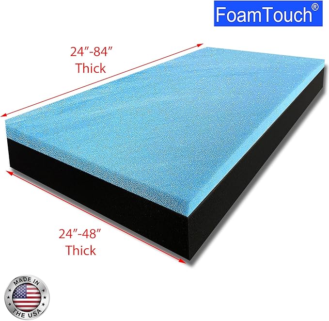 FoamTouch 4" Gel-Memory-Foam-Mattress No Cover