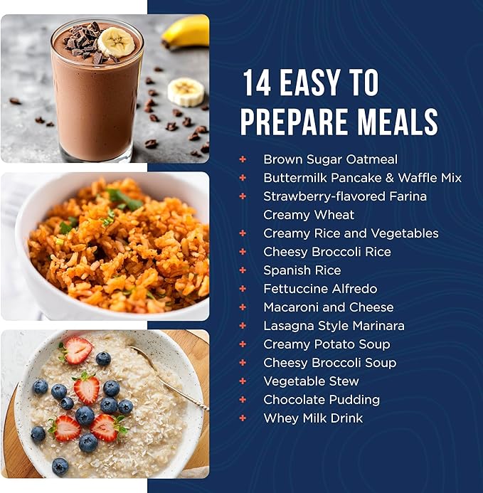 Augason Farms 45 Day Emergency Food Supply Kit, Dehydrated Meal Survival Food Bucket