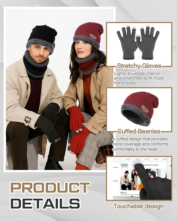 40 Pcs Bulk Sleeping Bags Adult for Homeless, Sleeping Bags Cold Weather Waterproof with Winter Hats Gloves Scarves and Mittens for Camping Emergency Use