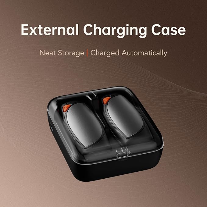 Hand Warmers Rechargeable 2 Packs, Double Sided Heating with AI Charging Case, 14000mAh Electric Hand Warmer Ultra Long Battery Life, Portable Heater Gifts for Christmas,Camping,Hunting