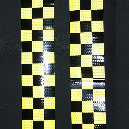 Reflective Tape 3 Inch x 68 Feet, Outdoor Waterproof High Visibility Conspicuity Strong Adhesive Reflector for Trailers