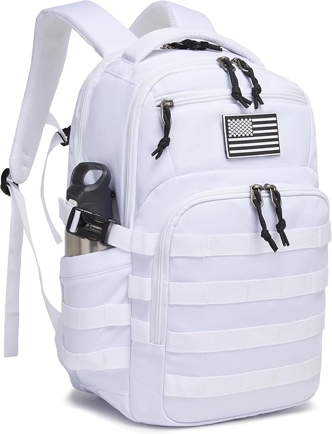 Wotony Military tactical backpack, backpack for men black small tactical assault bag