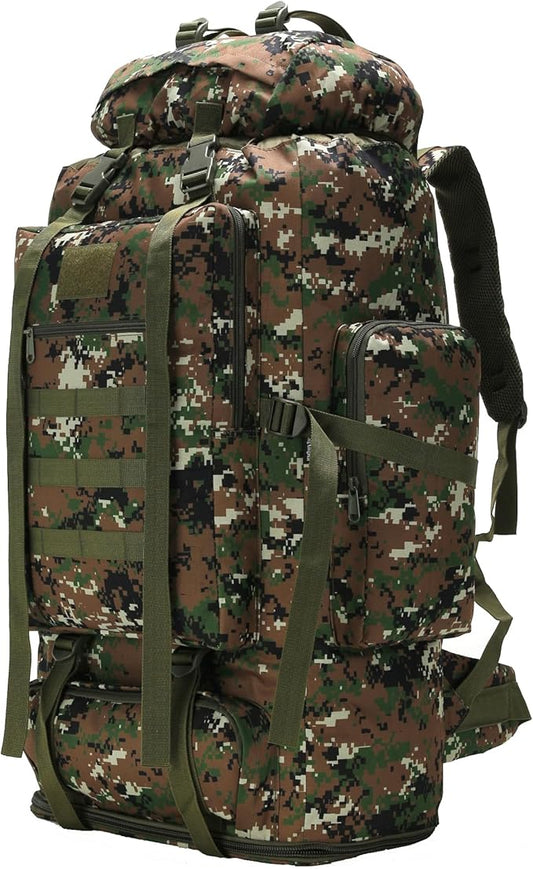 Hiking Backpack for Men 70L/100L Camping Backpack Military Rucksack Molle 3 Days Assault Pack for Climbing