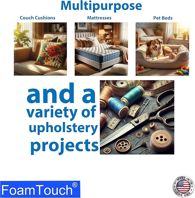 FoamTouch 4" Gel-Memory-Foam-Mattress No Cover