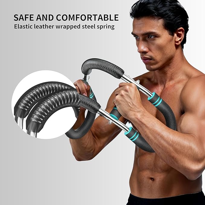PROIRON Twister Arm Trainer, Adjustable Chest Workout Equipment, Arm Trainer for Men, Chest Trainer for Men, Shoulder Muscle Training, Portable Spring Resistance Home Fitness Equipment