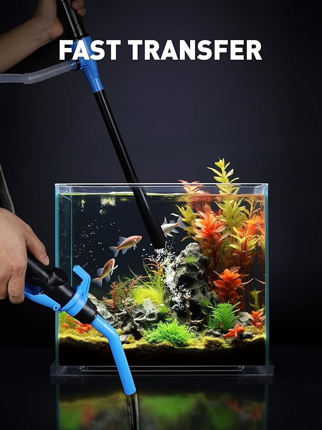 SMART JERRY - Battery Powered Fuel Transfer Pump | Portable Electric Siphon Pump for Gas, Fuel, Diesel, Water, Transmission | 2.8 GPM Battery Hand Pump with Flow Control Nozzle