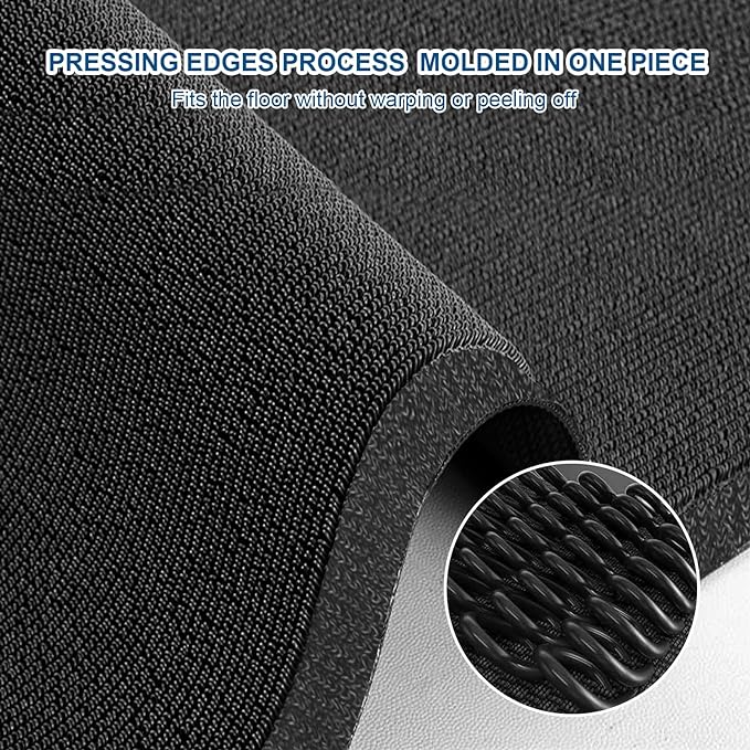 Custom Commercial Grade Floor Mat Doormat Entryway Area Rug Welcome Carpet for Business Home Indoor/Outdoor Non Slip Washable Durable