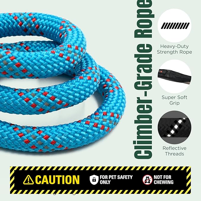 Dog Travel Safety Bundle – Pet First Aid Kit & Car Seat Belt for Safe Adventures, Camping, Hiking, and Road Trips (Trail Blue 360°)