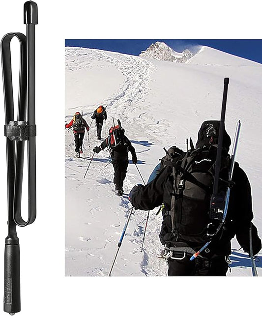 Bingfu Dual Band VHF UHF 136-520MHz 31 inch Foldable CS Tactical SMA Female Ham Radio Antenna for Wouxun Baofeng BF-F8HP UV-5R UV-82 BF-888S GT-3 Handheld Ham Two Way Radio Walkie Talkie