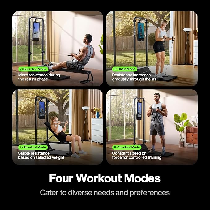 Speediance Home Gym, Smart AI-Powered Multi-Functional Smith Machine for Full Body Strength Training, All-in-one Gym Equipment, Digital Weight System, Workout Station, Squat Rack, Gym Monster 2